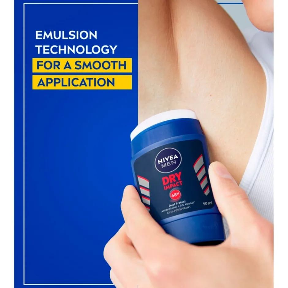 Dry Impact Antitranspirant Stick|Nivea Men Online