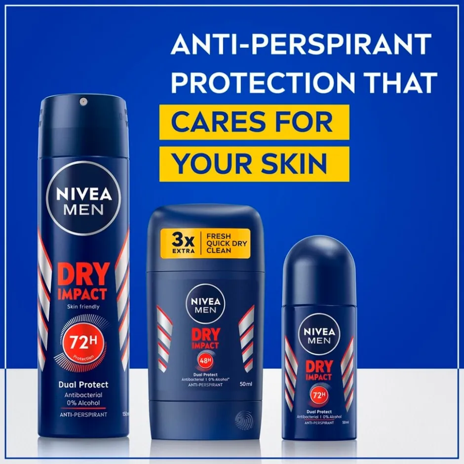 Dry Impact Antitranspirant Stick|Nivea Men Online