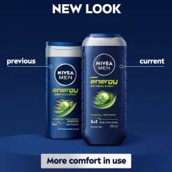 Energy 24H Fresh Effect 3-in-1 Douchegel|Nivea Men Online