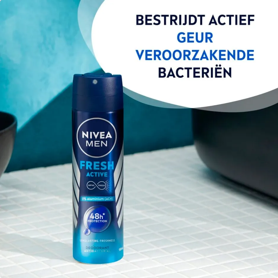 Nivea Men Fresh Active Deodorant Spray< Deospray