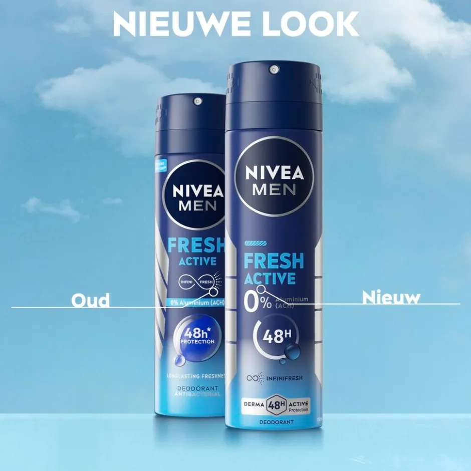 Nivea Men Fresh Active Deodorant Spray< Deospray