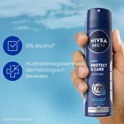 Protect & Care Antitranspirant Spray|Nivea Men Online