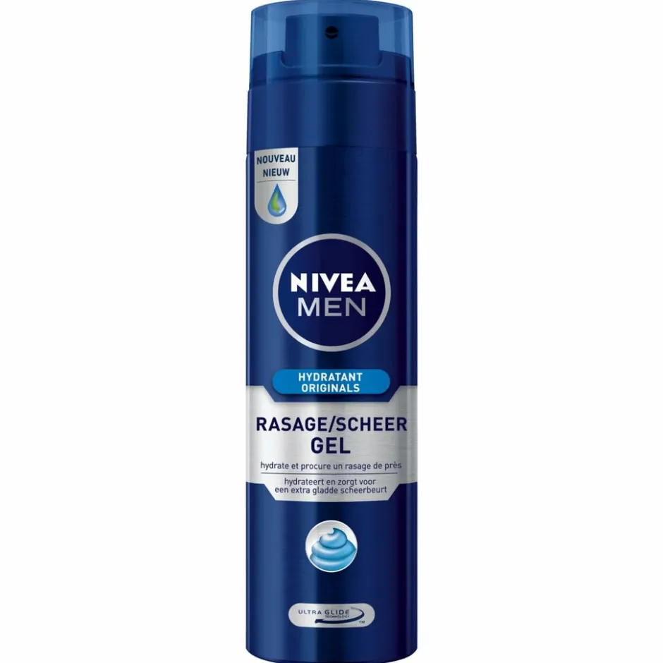 Nivea Men Protect & Care Hydraterende Scheergel<Heren Scheerschuim En Scheergel
