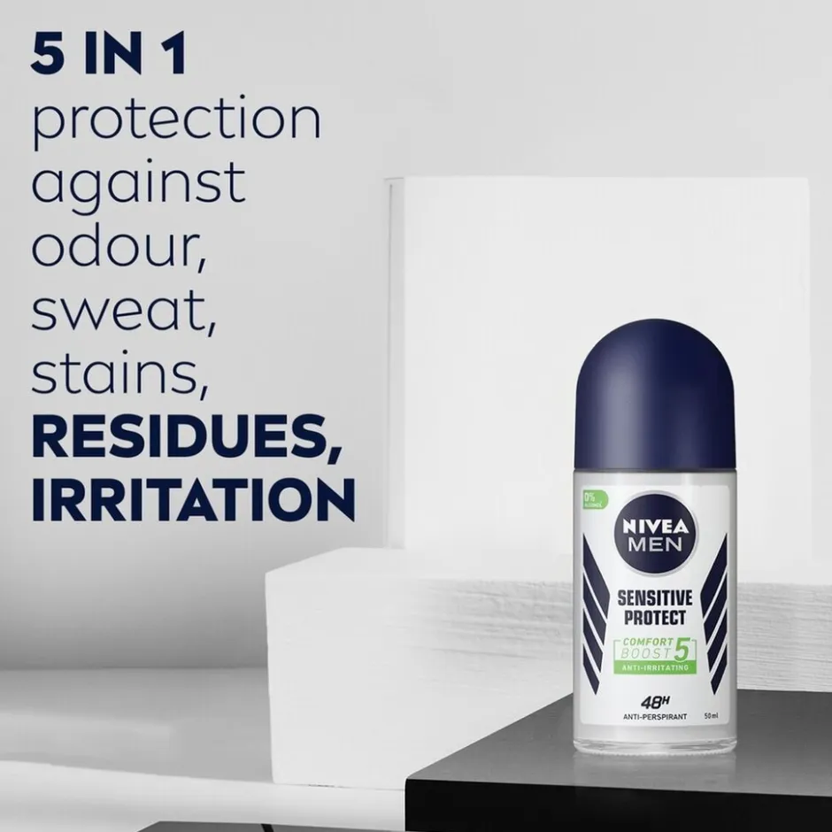 Sensitive Protect Antitranspirant Roller|Nivea Men Online