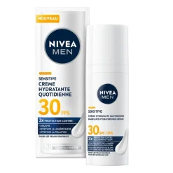 Nivea Men SPF30 Sensitive Dagelijkse Beschermende Hydraterende Crème< Gezichtscreme Mannen