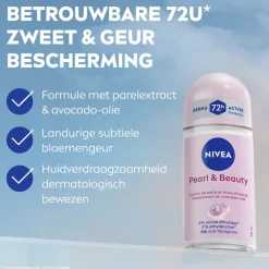 Pearl & Beauty Antitranspirant Roller|Nivea Outlet