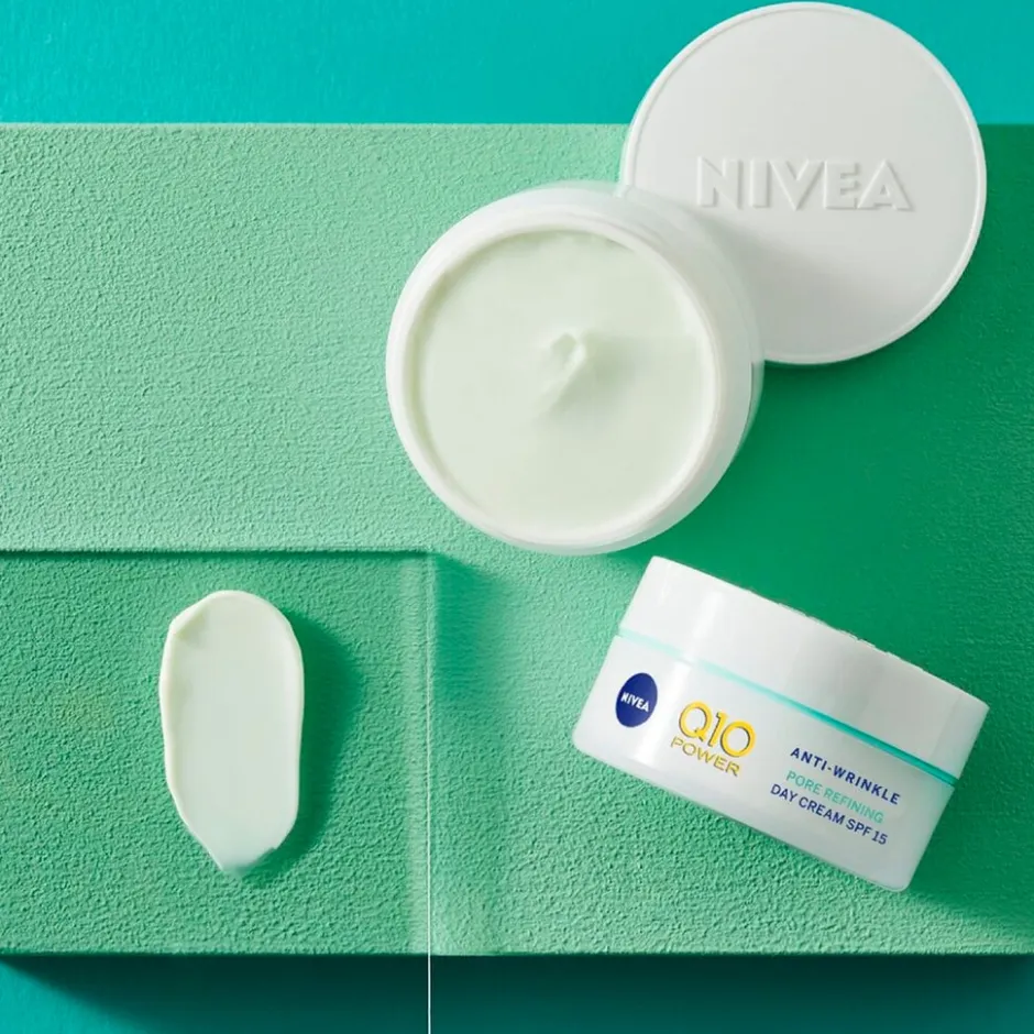 Nivea Skincare NIVEA Q10 Power Anti-Rimpel Porie Verfijnende Extra Lichte Dagcrème< Dagcreme
