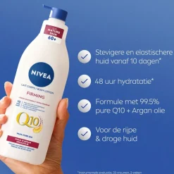 Q10 Verstevigende en Extra Voedende Bodylotion met Pomp|Nivea Online