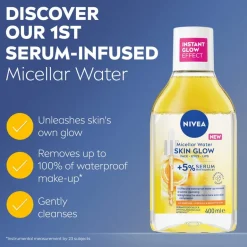 NIVEA Skin Glow Micellair Water|Nivea Skincare New