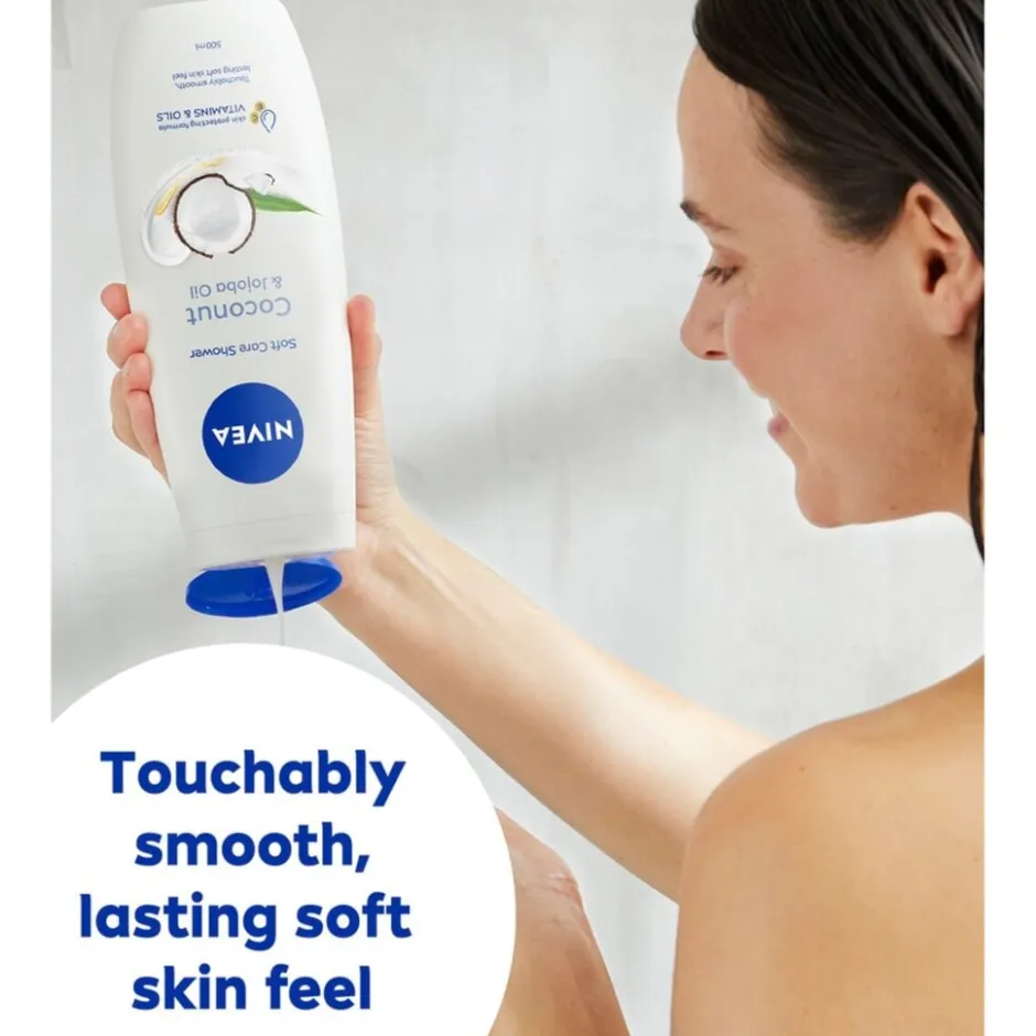 Nivea Soft Care Coconut & Jojoba Oil Showergel< Douchecrème|Douchegel