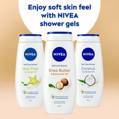 Soft Care Shower Shea Butter & Botanical Oil Douchegel|Nivea Best