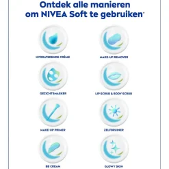Nivea Soft Hydraterende Crème< Bodycremes