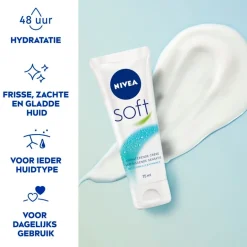 Nivea Soft Hydraterende Crème< Mini Reisverpakkingen|Handcrèmes