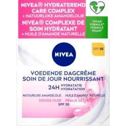 NIVEA SPF30 24H Hydration Voedende Dagcrème|Nivea Skincare Best