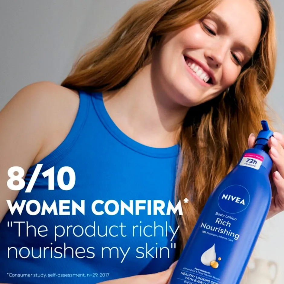 Nivea Verzorgende Bodymilk met Pomp< Bodylotion