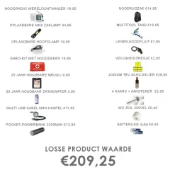 Noodrantsoen.nl BASIS noodpakket< Veiligheid