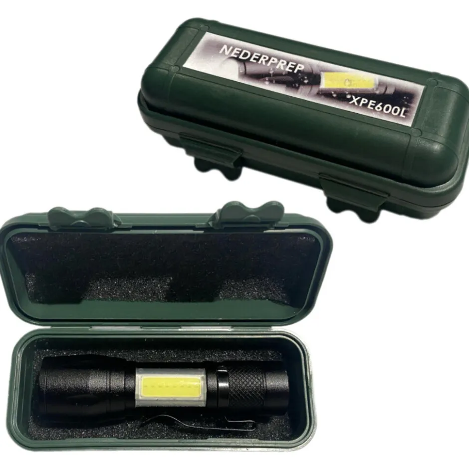 Noodrantsoen.nl NEDERPREP XPE600L oplaadbare zaklamp|