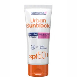NovaClear Urban Sunblock Sensitive Skin SPF 50+< Zonnebrand