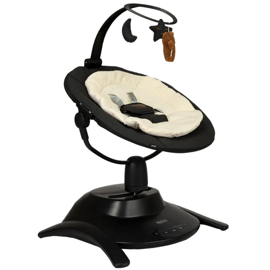Novi at Home Novi 2-in-1 Stardust Babyswing en Wieg< Wiegen|Babyswings