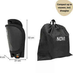 Novi Baby Novi Max I-Size Autostoel Inclusief Draagtas< Autostoel