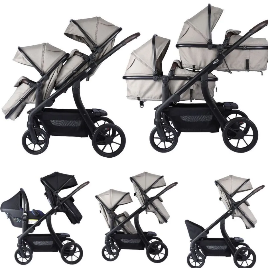 Novi Baby Novi Pacific Duo Premium Kinderwagen< Kinderwagens