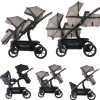 Novi Baby Novi Pacific Premium Duo Kinderwagen< Duowagens En Tweelingwagens