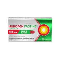 Nurofen Fastine Ibuprofen 400mg Liquid Caps< Pijn