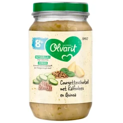 Nutricia 8M+ Courgetteschotel met Kalfsvlees|Olvarit