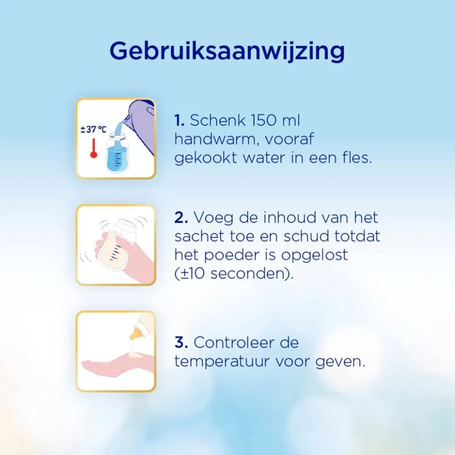 1 Baby Duobalans 0-6 Maanden Sachets|Nutrilon Hot