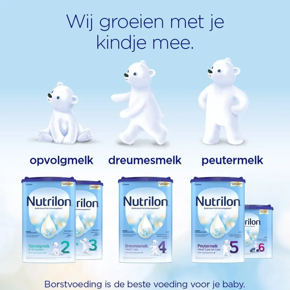 3 Opvolgmelk Baby Flesvoeding 10-12 maanden|Nutrilon Sale