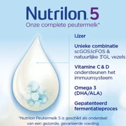 5 Peutermelk Flesvoeding Vanaf 2 tot 3 Jaar|Nutrilon Online