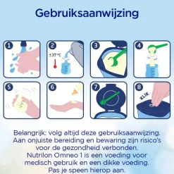 Nutrilon Omneo 1 Baby Dieetvoeding 0-6 Maanden< Zuigelingenmelk