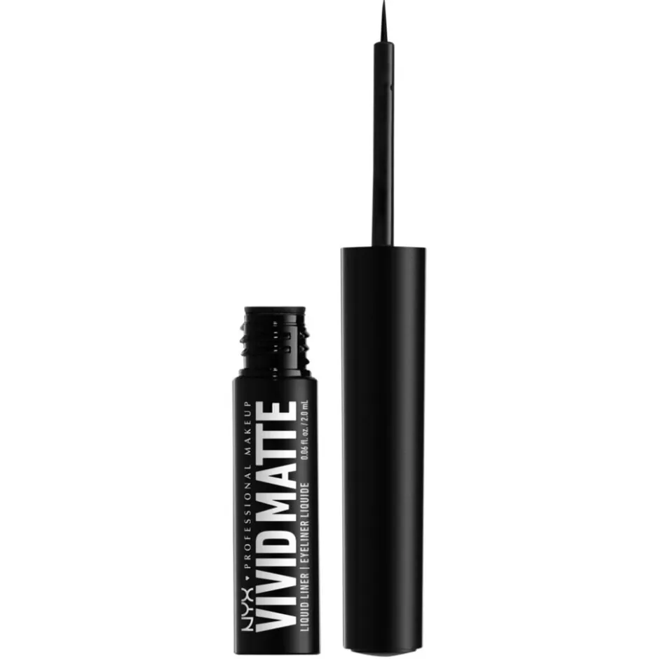 NYX Professional Makeup 01 Black Vivid Matte Liquid Liner< Eyeliner