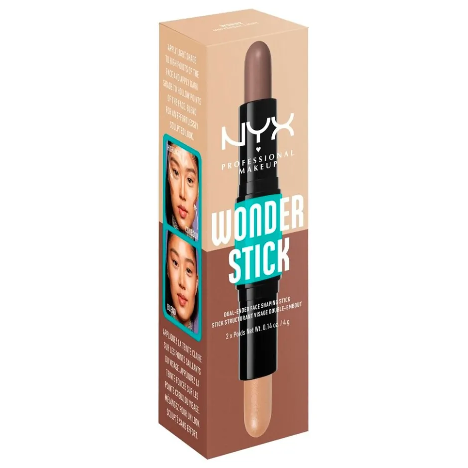 02 Universal Light Highlight & Contour Wonderstick|NYX Professional Makeup New