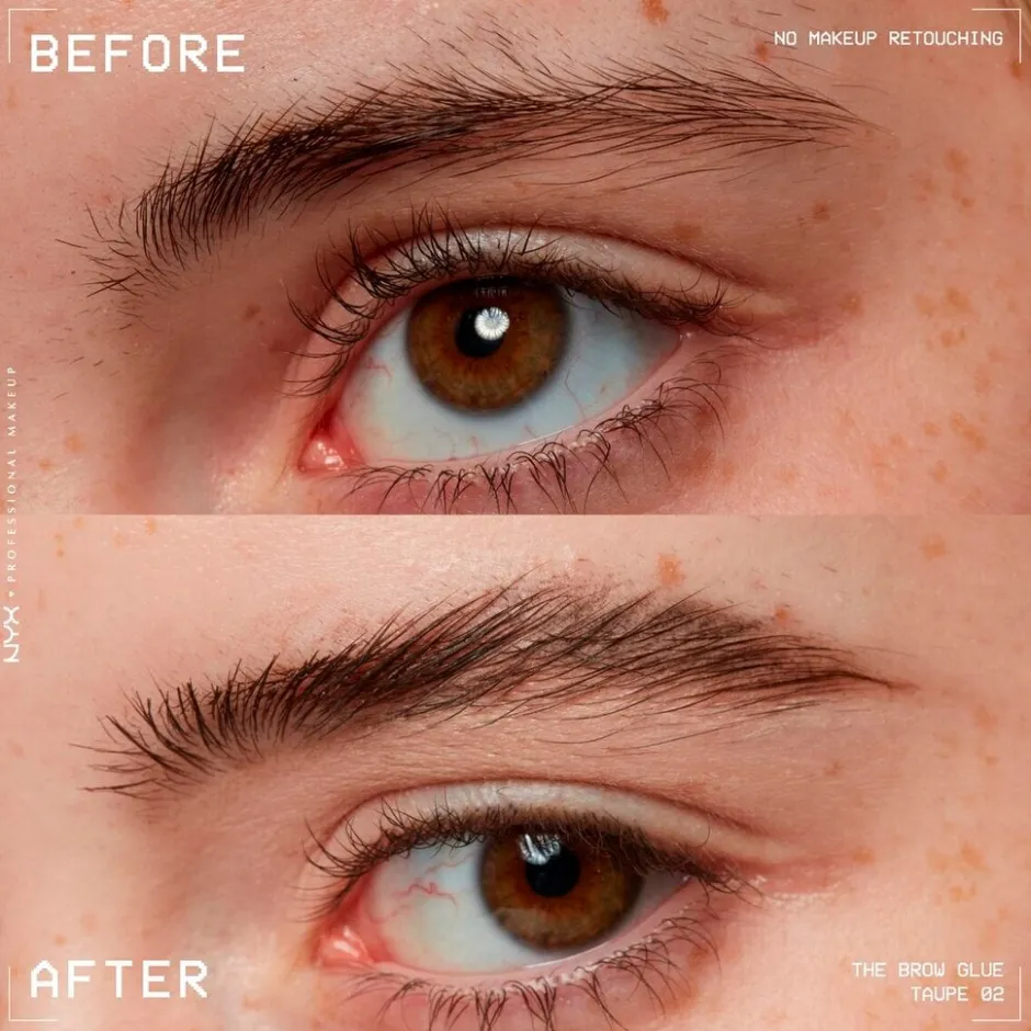 NYX Professional Makeup 01 Transparant The Brow Glue< Wenkbrauw Make-Up
