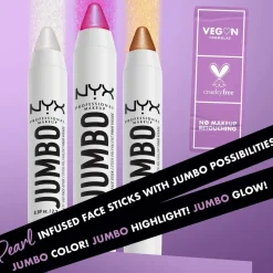 03 Lemon Merringue Highlighter Jumbo Stick|NYX Professional Makeup New