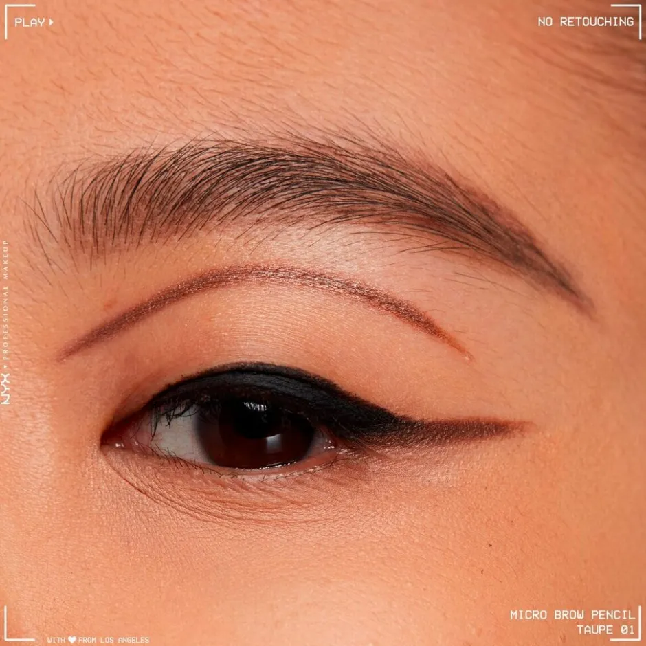 NYX Professional Makeup 01 Taupe Micro Brow Pencil< Wenkbrauw Make-Up