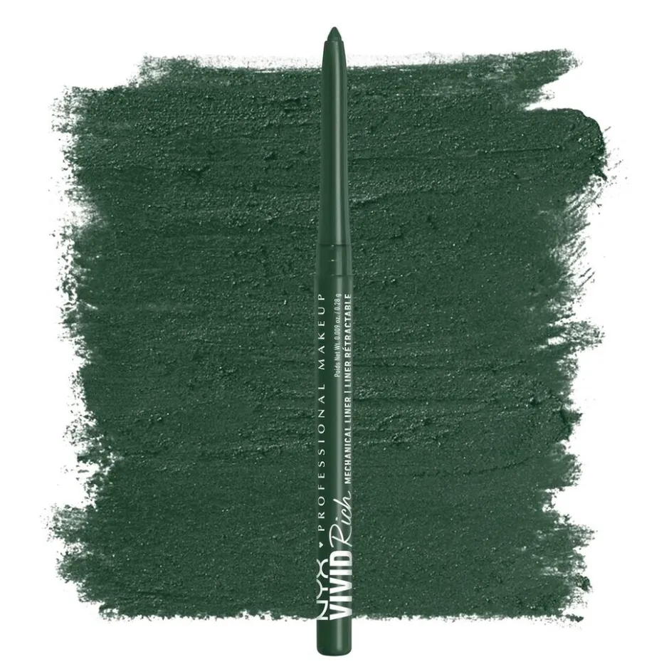 NYX Professional Makeup 8 Vivid Rich Emerald Empire Mechanical Liner< Oogpotlood