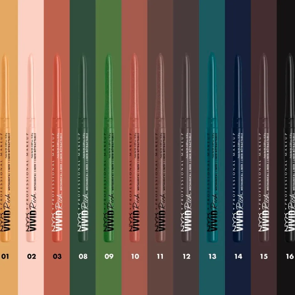 NYX Professional Makeup 8 Vivid Rich Emerald Empire Mechanical Liner< Oogpotlood