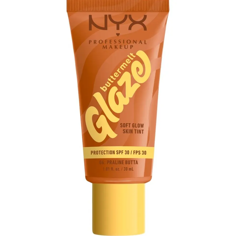 NYX Professional Makeup Buttermelt Glaze 6 Praline Butta Skin Tint< Foundation