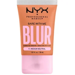 Bare With Me Blur 11: Medium Neutral Foundation|NYX Professional Makeup Online