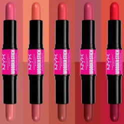 NYX Professional Makeup Dual Ended 03 Coral and Deep Peach Cream Blush Wonderstick< Blush