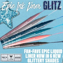NYX Professional Makeup Epic Ink Liner Glitz Graphite Glitz 06 Eyeliner< Eyeliner