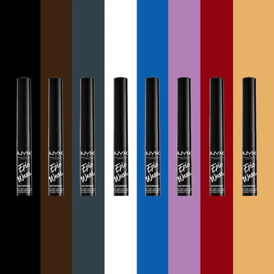 NYX Professional Makeup Epic Wear 01 Black Waterproof Liquid Eyeliner< Eyeliner