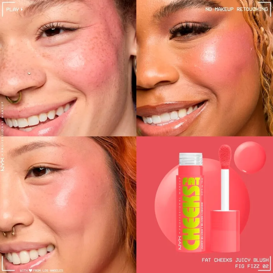 NYX Professional Makeup Fat Cheeks Liquid Blush< Blush