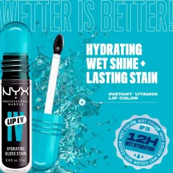Lip IV 16 Grape Gushin' Hydraterende Lipgloss|NYX Professional Makeup Outlet