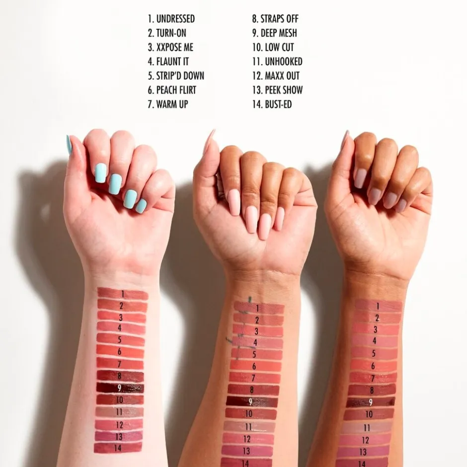 Lingerie XXL 05 Stripd Down Lippenstift|NYX Professional Makeup Hot