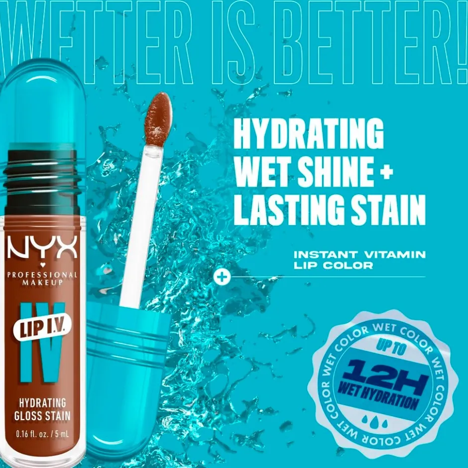 Lip IV 03 Splash N Spice Hydraterende Lipgloss|NYX Professional Makeup