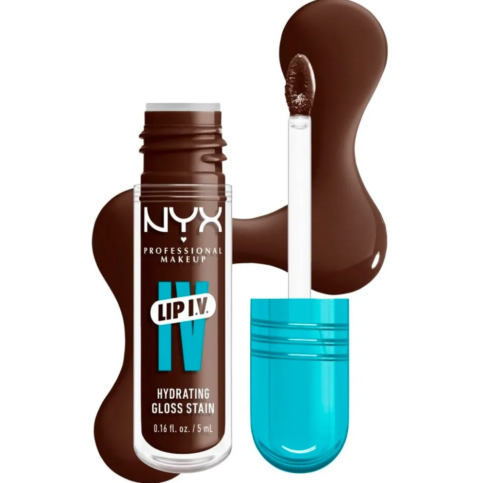 Lip IV 06 Espresso Soak Hydraterende Lipgloss|NYX Professional Makeup