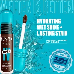Lip IV 06 Espresso Soak Hydraterende Lipgloss|NYX Professional Makeup